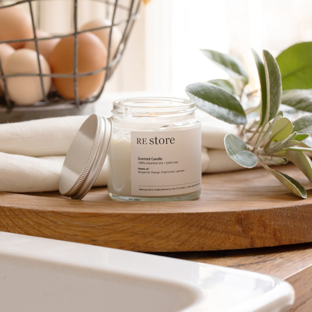 aromatherapy candles Can to Candle