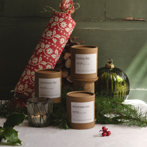 christmas candle cracker gift set