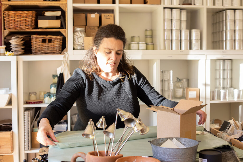 owner of can to candle making scottish scented candles